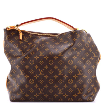 Louis Vuitton Sully Handbag Monogram Canvas MM