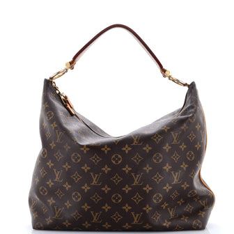 Louis Vuitton Sully Handbag Monogram Canvas MM