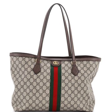 Gucci Ophidia Shopping Tote GG Coated Canvas Medium