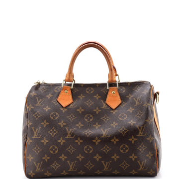 Louis Vuitton Speedy Bandouliere Bag Monogram Canvas 30