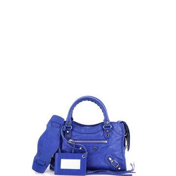 Balenciaga City Classic Studs Bag Leather Mini