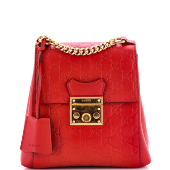 Gucci Padlock Backpack Guccissima Leather Mini
