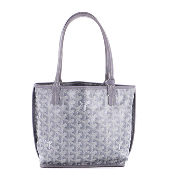 Goyard Anjou Reversible Tote Coated Canvas Mini