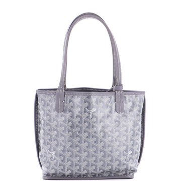 Goyard Anjou Reversible Tote Coated Canvas Mini