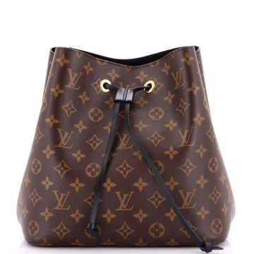 Louis Vuitton NeoNoe Handbag Monogram Canvas with Leather MM