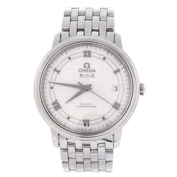 Omega De Ville Prestige Co-Axial Chronometer Automatic Watch Stainless Steel 37