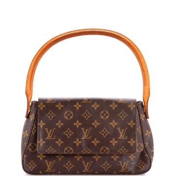 Louis Vuitton Looping Handbag Monogram Canvas Mini