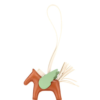 Hermes Pegase Rodeo Bag Charm Leather PM