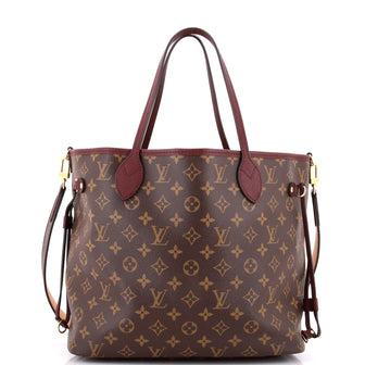 Louis Vuitton Neverfull Bandouliere Inside Out Limited Edition Persona Canvas with Monogram Canvas MM