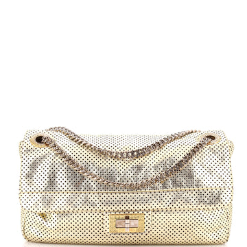 Chanel Drill Flap Bag Perforated Leather Medium