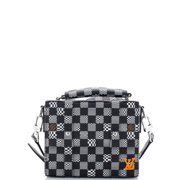 Louis Vuitton Flap Soft Trunk Messenger Bag Limited Edition Distorted Damier