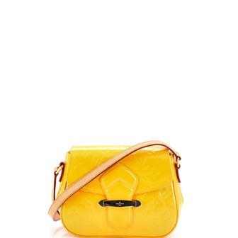 Louis Vuitton Bellflower Handbag Monogram Vernis PM