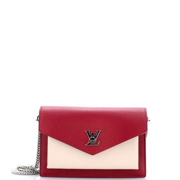 Louis Vuitton Mylockme Chain Pochette Leather