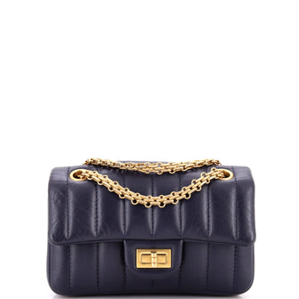 Chanel Reissue 2.55 Flap Bag Vertical Quilted Calfskin Mini
