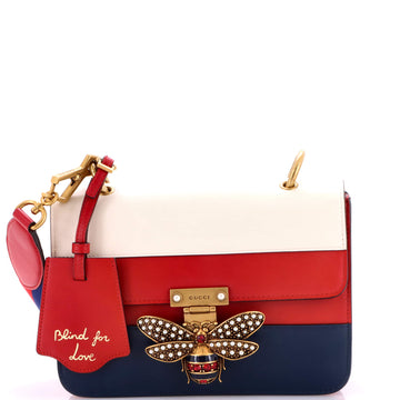 Gucci Queen Margaret Flap Bag Colorblock Leather Medium