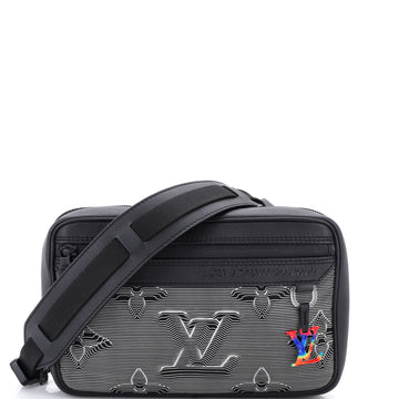 Louis Vuitton Expandable Messenger Bag Limited Edition 2054 Monogram Textile