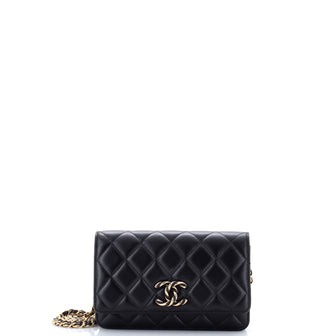 Chanel Twist CC Wallet on Chain Quilted Lambskin