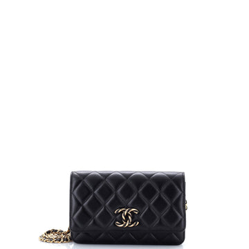 Chanel Twist CC Wallet on Chain Quilted Lambskin