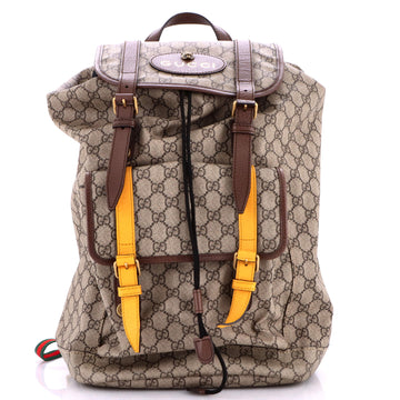 Gucci Courrier Soft Backpack GG Coated Canvas Large