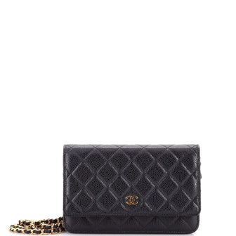 Chanel Wallet on Chain Quilted Caviar