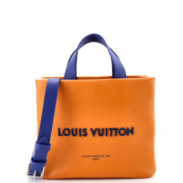 Louis Vuitton Shopping Tote Leather Mini