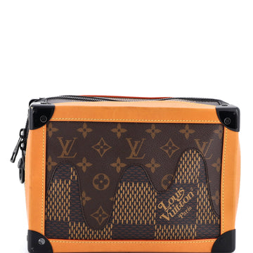 Louis Vuitton Nigo Soft Trunk Bag Limited Edition Giant Damier and Monogram Canvas