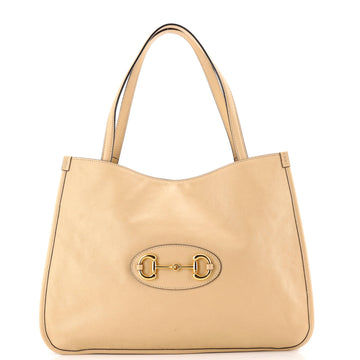 Gucci Horsebit 1955 Tote Leather Medium