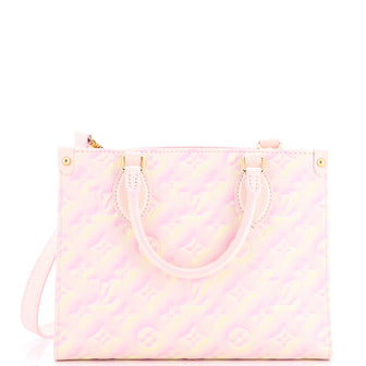 Louis Vuitton OnTheGo Tote Stardust Monogram Empreinte Leather PM