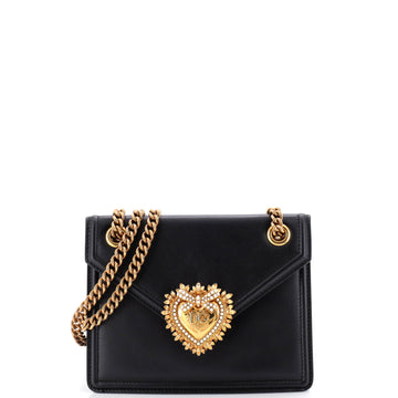 Dolce & Gabbana Devotion Crossbody Bag Leather Small