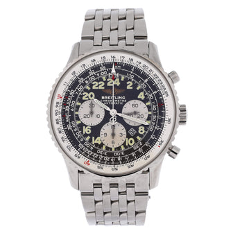 Breitling Navitimer Cosmonaute Chronograph Automatic Watch Stainless Steel 42