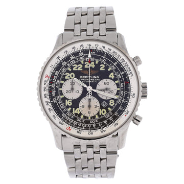Breitling Navitimer Cosmonaute Chronograph Automatic Watch Stainless Steel 42