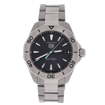 Tag Heuer Aquaracer Professional 200 Solargraph Quartz Watch Stainless Steel 40