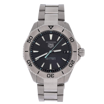 Tag Heuer Aquaracer Professional 200 Solargraph Quartz Watch Stainless Steel 40