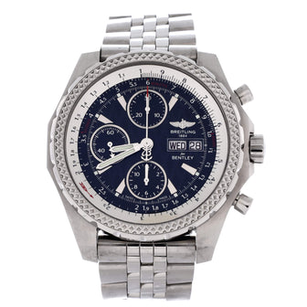 Breitling Bentley GT Chronograph Automatic Watch Stainless Steel 44