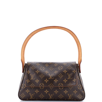 Louis Vuitton Looping Handbag Monogram Canvas Mini