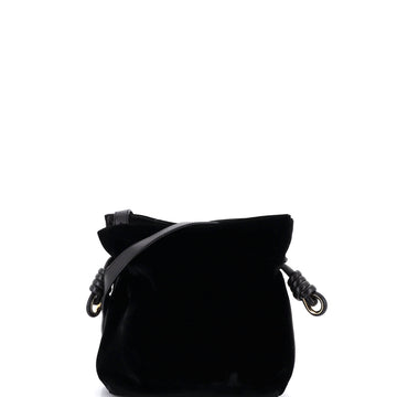 Loewe Flamenco Knot Bag Velvet Small