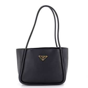 Prada Tote Bag Soft Grain Leather Mini