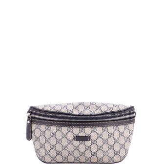 Gucci Belt Bag GG Coated Canvas with Leather Small