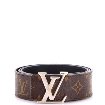 Louis Vuitton LV Initiales Belt Monogram Canvas Wide