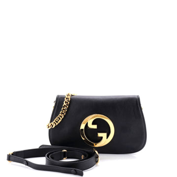 Gucci Blondie NM Chain Flap Bag Leather Small