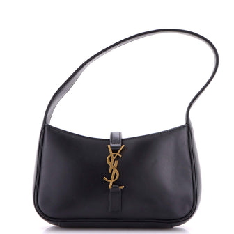 Saint Laurent Le 5 a 7 Hobo Leather Mini