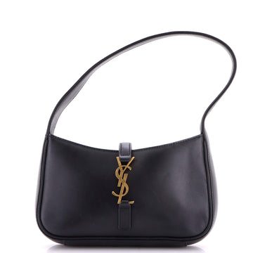 Saint Laurent Le 5 a 7 Hobo Leather Mini