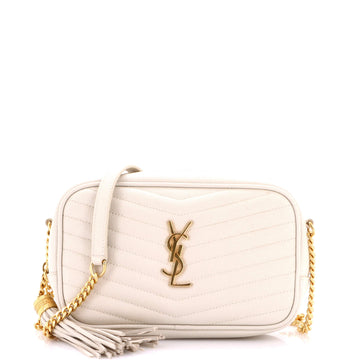 Saint Laurent Lou Camera Bag Matelasse Chevron Leather Mini