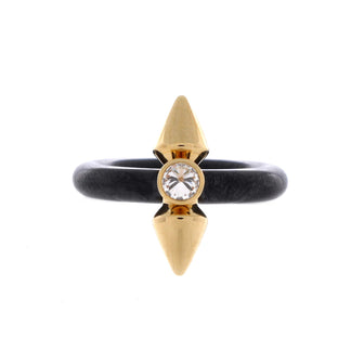 Tiffany & Co. x Pharrell Williams Titan Ring 18K Yellow Gold with Titanium and Diamond