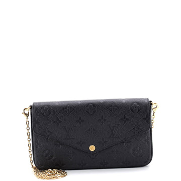 Louis Vuitton Felicie Pochette Monogram Empreinte Leather