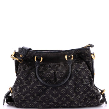 Louis Vuitton Neo Cabby Handbag Denim GM