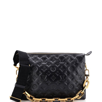 Louis Vuitton Coussin Bag Monogram Embossed Lambskin MM