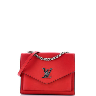 Louis Vuitton Mylockme Monochrome Handbag Leather BB