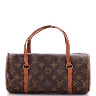Louis Vuitton Papillon Handbag Monogram Canvas 26