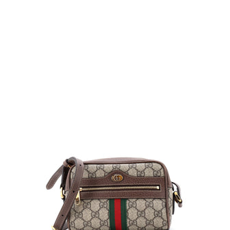Gucci Ophidia Shoulder Bag GG Coated Canvas Mini